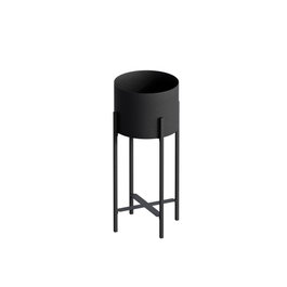 Aberto Design Maceta Decorativa GED-026 Negra
